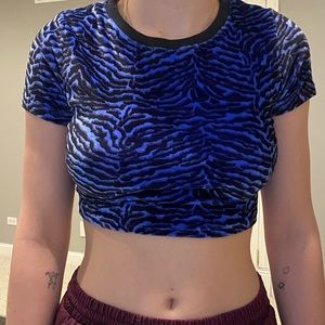 BLUE ZEBRA TOP